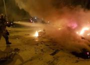 انفجار  خونین تانکر سوخت در جاده فیروزکوه
