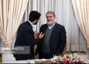 عکس/ صحبت‌های درگوشی جهرمی با وزیر کشور