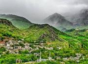 عکس/ روستایی رویایی در کرمانشاه
