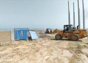 فیلم/ رفع تصرف بخش خصوصی در ساحل بندرعباس