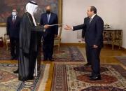 بعد چهار سال قطع روابط؛ سفیر قطر استوارنامه خود را تقدیم رئیس جمهور مصر کرد