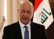 توییت «برهم صالح» درباره انتخابات عراق