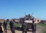 اهالی روستاهای شرق سوریه کاروان نظامیان آمریکا را بیرون کردند