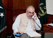 رایزنی تلفنی رئیس مجلس پاکستان با قالیباف