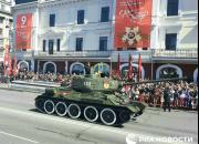 فیلم/ رژه ارتش روسیه در میدان سرخ مسکو