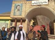 فیلم/ لحظه بالا رفتن پرچم طالبان در پنجشیر