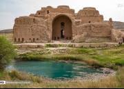 عکس/ کاخ ۱۸۰۰ ساله اردشیر بابکان