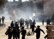 حمله نظامیان صهیونیست به جوان فلسطینی