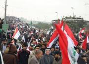 تصویر دیدنی از تظاهرات میلیونی ضد آمریکایی در عراق