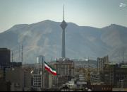 عکس هوایی زیبا از شهر تهران