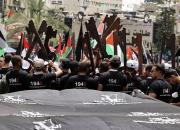 تجمع هزاران فلسطینی در رام الله به مناسبت یوم النکبه +عکس