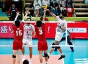 شکست والیبالیست‌های ایران مقابل ژاپن در اولین دیدار