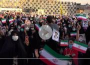 فیلم/ جشن طرفداران رئیسی در تهران