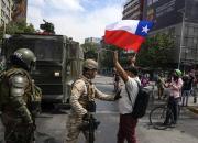 فیلم/ ۱۸ کشته در تظاهرات گسترده مردم شیلی علیه دولت