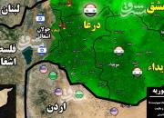 جزئیات حملات موشکی رژیم صهیونیستی به استان‌های دمشق، درعا و قنیطره + نقشه میدانی
