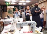 عکس/ این هیئت هم تعطیل نیست!