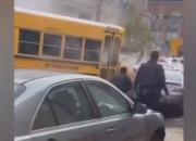 فیلم/ سرقت اتوبوس مدرسه در نیویورک