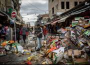 فیلم/ پیداکردن غذا از میان زباله‌ها در ترکیه