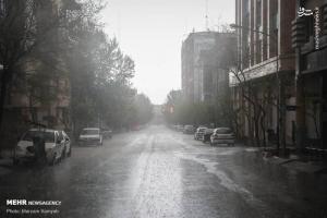 فیلم/ بارش شدید تگرگ در شهمیرزاد