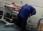 فیلم/ خدمت جهادی یک طلبه از نگاه دوربین یک بیمار کرونایی