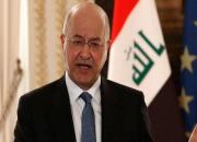 تأکید برهم صالح بر موضع ثابت عراق در حمایت از فلسطین