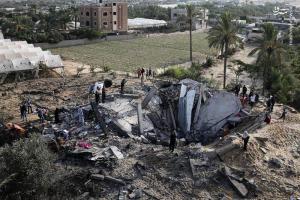 فیلم/ لحظه انهدام یک خانه فلسطینی