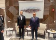 عکس/ دیدار وزیران خارجه ایران و ترکیه در نیویورک