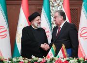 عکس/ امضای اسناد همکاری میان ایران و تاجیکستان