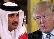 تماس تلفنی امیر قطر با ترامپ درباره اوضاع منطقه