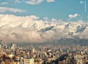 عکس/ هوای دیدنی امروز تهران