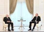 عکس/ دیدار ظریف با رئیس جمهور آذربایجان