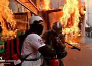 عکس/ تظاهرات خشونت بار در فرانسه