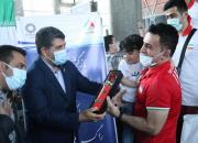 تیم‌های ملی کشتی فرنگی و وزنه برداری وارد تهران شدند