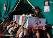 فیلم/ حال و هوای تشییع شهید مدافع حرم در تهران