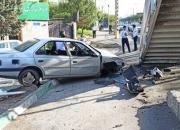 دو کشته در تصادف پژوها با پل عابر پیاده در پایتخت
