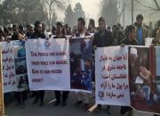 فیلم/ تظاهرات ضدآمریکایی در کابل