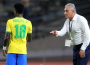 تصاویری از درگیری عجیب دو بازیکن در تمرین تیم ملی برزیل