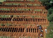 فیلم/ آماده‌سازی هزاران قبر برای پذیرایی از کرونایی‌ها