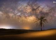 عکس/ کهکشان راه شیری بر فراز ساحل زیبای درک