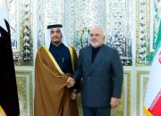 ظریف و وزیر خارجه قطر تلفنی گفتگو کردند
