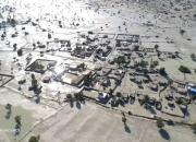 تصاویر هوایی از خسارت سیل در سیستان و بلوچستان