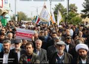 عکس/ راهپیمایی سمنانی‌ها در محکومیت اغتشاشگران