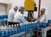 عکس/ تولید مواد ضدعفونی در کارخانه الکل قزوین