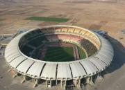 عکس/ نمای هوایی از استادیوم نقش جهان