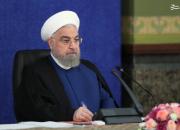 عکس/ چهره گرفته روحانی در جلسه ستاد مقابله با کرونا