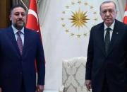 دیدار اردوغان با رئیس‌ یک ائتلاف عراقی پشت‌ درهای بسته در آستانه انتخابات عراق