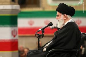 فیلم/ اشاره رهبرانقلاب به همزمانی 22بهمن با چهلم سردار سلیمانی