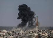 جنگنده‌های رژیم صهیونیستی نوار غزه را بمباران کردند