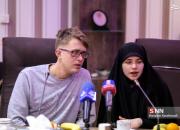 عکس/ مراسم تشرف به اسلام دو دانشجو روسی