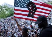 عکس/ ادامه حضور گسترده مردم در اعتراضات آمریکا